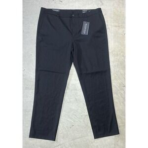 Mizzen+Main Baron Athletic Tapered Fit Performance Pants Men's Sz 40x32 Black
